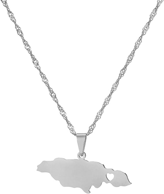 Jamaica Pendant Necklace - Silver