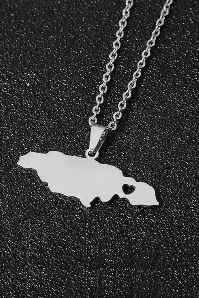 Jamaica Pendant Necklace - Silver
