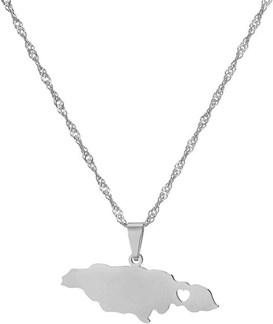 Jamaica Heart Necklace