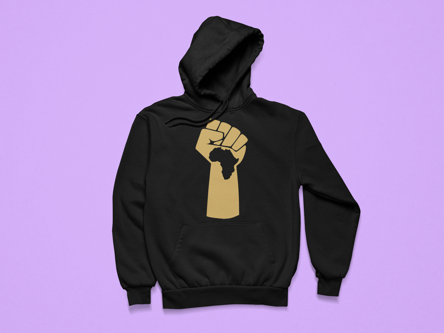 Solidarity "Africa" Hoodie - Gold