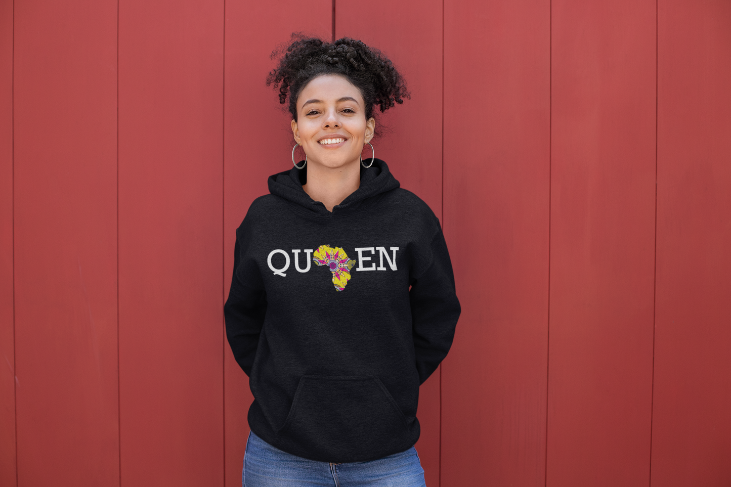 Ankara Queen- Hoodie