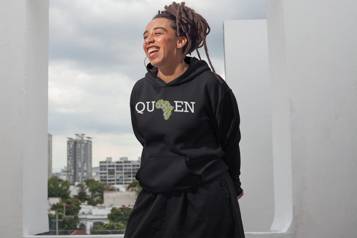 Ankara Queen- Hoodie