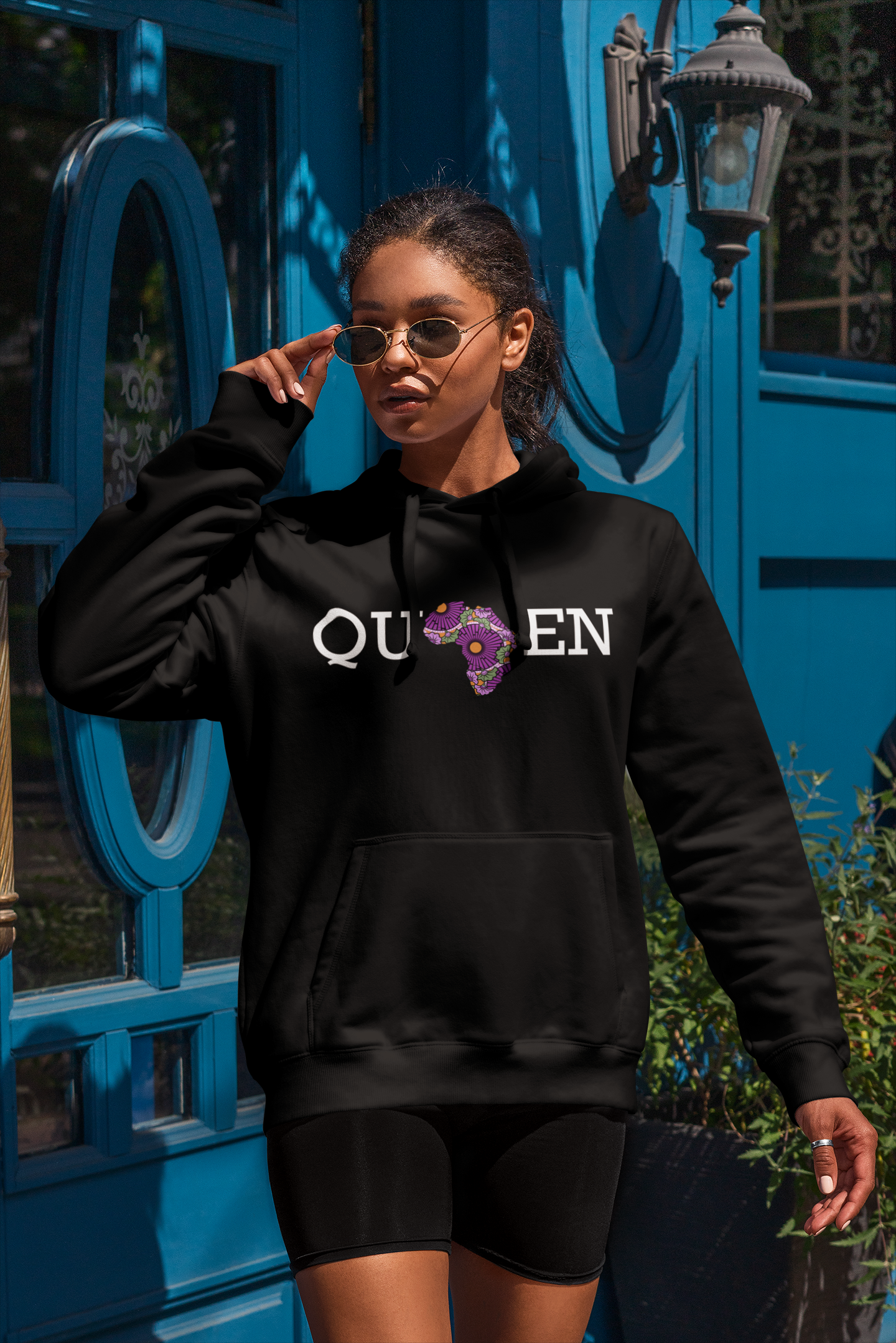 Ankara Queen- Hoodie